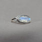 925 SOLID STERLING SILVER NATURAL MOONSTONE GEMSTONE HANDMADE RING, ALL SIZES AVAILABLE (Copy)