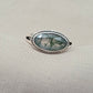 925 SOLID STERLING SILVER NATURAL MOSS AGATE GEMSTONE HANDMADE RING, ALL SIZES AVAILABLE (Copy) (Copy)