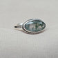 925 SOLID STERLING SILVER NATURAL MOSS AGATE GEMSTONE HANDMADE RING, ALL SIZES AVAILABLE (Copy) (Copy)