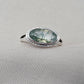 925 SOLID STERLING SILVER NATURAL MOSS AGATE GEMSTONE HANDMADE RING, ALL SIZES AVAILABLE (Copy) (Copy)