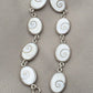 925 Silver Shiva Eye Bracelet Shell Bracelet Spiritual Protection Handmade Jewelry Gift for Her
