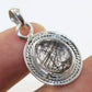 925 SOLID STERLING SILVER NATURAL BLACK RUTILE PENDANT