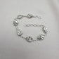 925 Sterling Silver Pyrite Druzy Bracelet Sparkling Gemstone Statement Jewelry Gift for Her