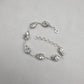 925 Sterling Silver Pyrite Druzy Bracelet Sparkling Gemstone Statement Jewelry Gift for Her