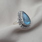 Labradorite Ring 925 Sterling Silver Natural Blue Flash Gemstone Ring Handmade Boho Jewelry