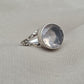 Rose Quartz 925 Sterling Silver Ring: Handmade Boho Gemstone Jewelry