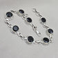 Black Onyx Bracelet 925 Sterling Silver Round Gemstone Wedding Bracelet Unique Design Jewelry