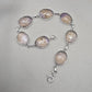 925 Sterling Silver Ametrine Bracelet Natural Faceted Gemstone Jewelry Adjustable Bracelet