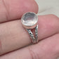 Rose Quartz 925 Sterling Silver Ring: Handmade Boho Gemstone Jewelry