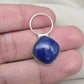 Lapis Lazuli Pendant: 925 Sterling Silver Cushion Cut Boho Jewelry