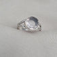 Rose Quartz 925 Sterling Silver Ring: Handmade Boho Gemstone Jewelry