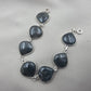 925 Sterling Silver Moss Agate Natural Gemstone Bracelet Handmade Jewelry Gift for Women