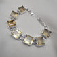 Citrine 925 Sterling Silver Bracelet Natural Gemstone Handmade Jewelry
