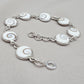 Shiva Eye Bracelet 925 Silver Shell Bracelet Spiritual Protection Jewelry Gift for Her