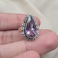 Amethyst Ring 925 Sterling Silver Natural Purple Gemstone Ring Handmade Jewelry February Birthstone