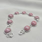 925 Sterling Silver Rhodochrosite Bracelet Handmade Gemstone Boho Jewelry