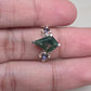 925 SOLID STERLING SILVER NATURAL MOSS AGATE GEMSTONE HANDMADE RING, MYSTIC TOPAZ BRIDAL RING ALL SIZES AVAILABLE