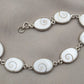 925 Silver Shiva Eye Bracelet Shell Bracelet Spiritual Protection Handmade Jewelry Gift for Her