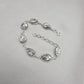 925 Sterling Silver Pyrite Druzy Bracelet Sparkling Gemstone Statement Jewelry Gift for Her