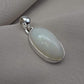 Natural White Opal Cabochon Pendant 925 Sterling Silver Handmade Oval Gemstone Jewelry Gifts
