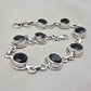 Black Onyx Bracelet 925 Sterling Silver Round Gemstone Wedding Bracelet Unique Design Jewelry