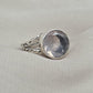 Rose Quartz 925 Sterling Silver Ring: Handmade Boho Gemstone Jewelry