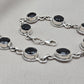 Black Onyx Bracelet 925 Sterling Silver Round Gemstone Wedding Bracelet Unique Design Jewelry