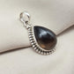 Smoky Quartz Pendant: 925 Sterling Silver November Birthstone Necklace Healing Gemstone Jewelry