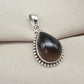 Smoky Quartz Pendant: 925 Sterling Silver November Birthstone Necklace Healing Gemstone Jewelry