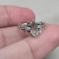 925 SOLID STERLING SILVER NATURAL GREEN AMETHYST GEMSTONE HANDMADE RING, BRIDAL RING ALL SIZES AVAILABLE