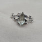 925 SOLID STERLING SILVER NATURAL GREEN AMETHYST GEMSTONE HANDMADE RING, BRIDAL RING ALL SIZES AVAILABLE