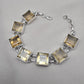 Citrine 925 Sterling Silver Bracelet Natural Gemstone Handmade Jewelry