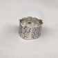 Blue Sapphire Spinner Ring 925 Sterling Silver Meditation Band, Anxiety Relief