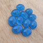AAA+ QUALITY NATURAL BLUE CHALCEDONY OVAL SHAPE FLAT BACK CABOCHON CALIBRATED GEMSTONES, ALL SIZES AVAILABLE