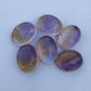 NATURAL AMETRINE OVAL SHAPE CABOCHON FLAT BACK AAA+ QUALITY CALIBRATED WHOLESALE GEMSTONES