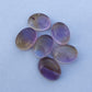NATURAL AMETRINE OVAL SHAPE CABOCHON FLAT BACK AAA+ QUALITY CALIBRATED WHOLESALE GEMSTONES