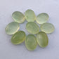 NATURAL PREHNITE OVAL SHAPE CABOCHON FLAT BACK AAA+ QUALITY CALIBRATED GEMSTONES, ALL SIZES AVAILABLE