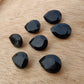 AAA+ QUALITY NATURAL BLACK ONYX TEAR DROP SHAPE FACETED CUT CALIBRATED PEAR SHAPE GEMSTONES, ALL SIZES AVAILABLE