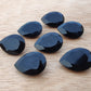 AAA+ QUALITY NATURAL BLACK ONYX TEAR DROP SHAPE FACETED CUT CALIBRATED PEAR SHAPE GEMSTONES, ALL SIZES AVAILABLE
