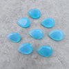 AAA+ QUALITY NATURAL CHALCEDONY FACETED CUT TEARDROP SHAPE CALIBRATED PEAR SHAPE GEMSTONES, ALL SIZES AVAILABLE