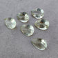 AAA+ QUALITY NATURAL GREEN AMETHYST TEARDROP SHAPE FACETED CUT CALIBRATED PEAR SHAPE GEMSTONES