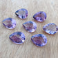 AAA+ QUALITY NATURAL AMETHYST TEARDROP SHAPE FACETED CUT CALIBRATED PEAR SHAPE GEMSTONES