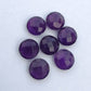 NATURAL AMETHYST ROUND SHAPE BRIOLETTE CUT TOP QUALITY CALIBRATED WHOLESALE GEMSTONES