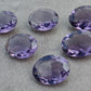 AAA+ QUALITY NATURAL AMETHYST OVAL SHAPE FACETED CUT FLAT BACK CALIBRATED WHOLESALE GEMSTONES, ALL SIZES AVAILABLE