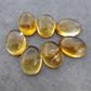Natural Citrine Oval Shape Cabochon Flat Back Calibrated AAA+ Quality Wholesale Gemstones, Custom Sizes Available