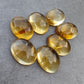 Natural Citrine Oval Shape Cabochon Flat Back Calibrated AAA+ Quality Wholesale Gemstones, Custom Sizes Available