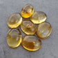 Natural Citrine Oval Shape Cabochon Flat Back Calibrated AAA+ Quality Wholesale Gemstones, Custom Sizes Available