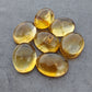 Natural Citrine Oval Shape Cabochon Flat Back Calibrated AAA+ Quality Wholesale Gemstones, Custom Sizes Available