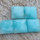 AAA+ QUALITY NATURAL SMITHSONITE SQUARE SHAPE CABOCHON FLAT BACK CALIBRATED GEMSTONES, ALL SIZES AVAILABLE