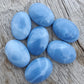 AAA+ QUALITY NATURAL BLUE PERUVIAN OPAL OVAL SHAPE CABOCHON FLAT BACK CALIRATED GEMSTONES, ALL SIZES AVAILABLE